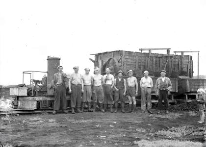 Motorlokomotiv med gasgenerator